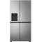 LG GSLV70PZTE Ψυγείο Ντουλάπα 635lt NoFrost Υ179xΠ91.3xΒ73.5εκ. Inox
